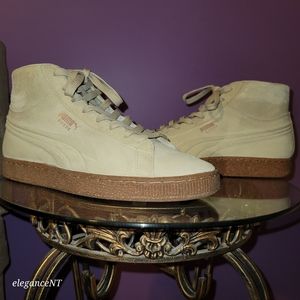 Puma Suede Beige Sneakers